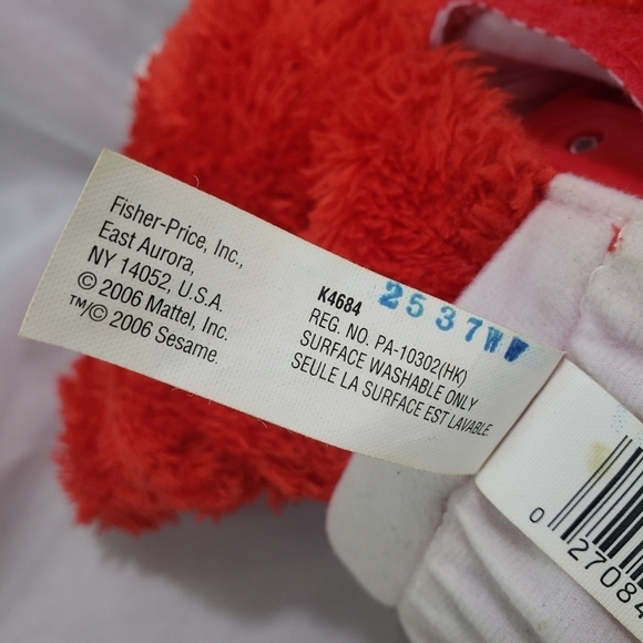 Fisher Price Sesame Street Up Up Elmo Talking Animated Plush Toy 13 Inch 2006 - Picture 8 of 9
